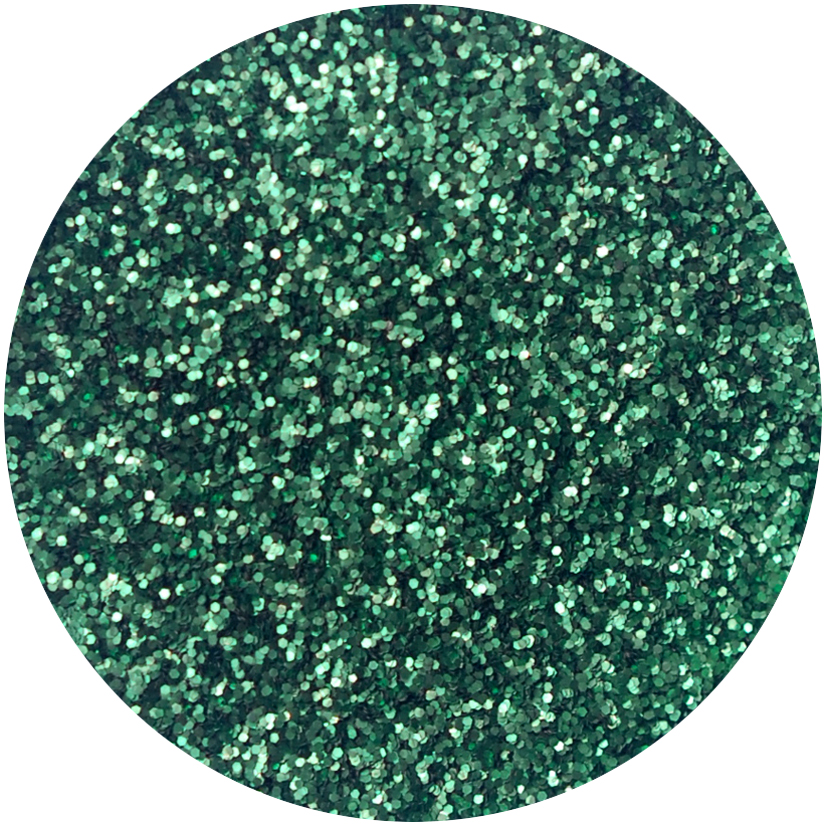 Bio Glitter Smaragdgrün, 6g wasserlöslicher, biologisch abbaubarer Glitzer