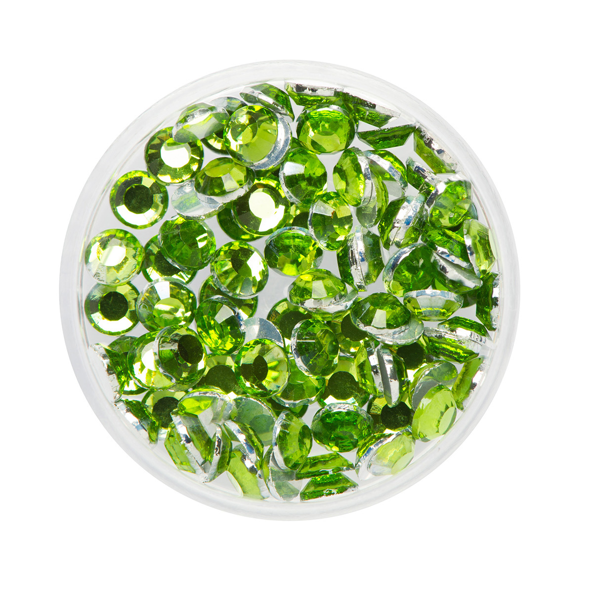 Glitzer-Steine Peridot 2,5g 