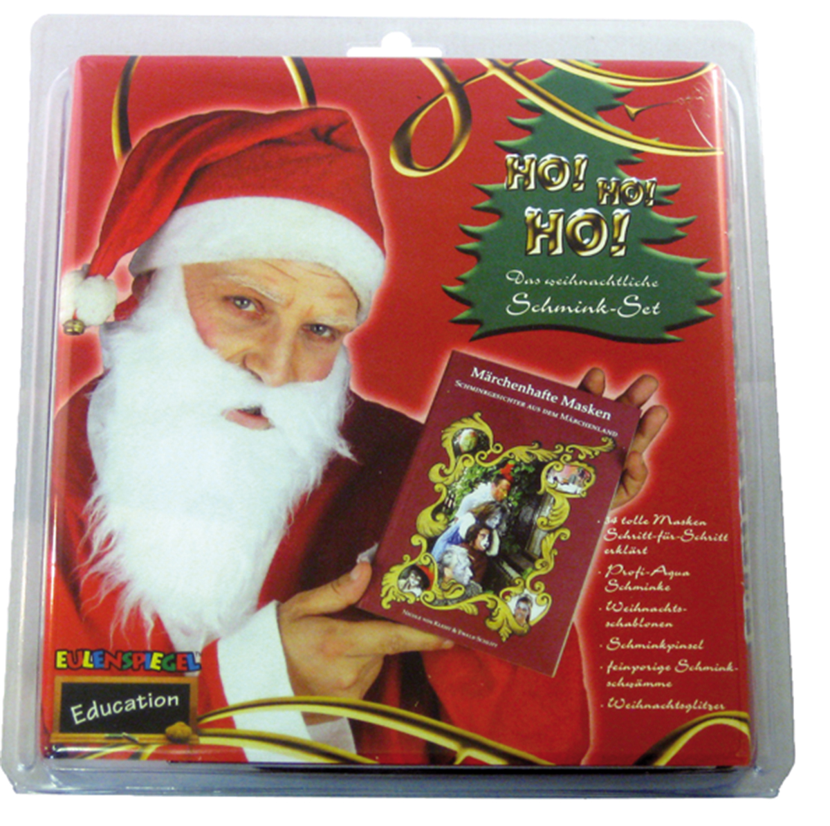 Weihnachtsediton Buch + Farben + Zubehör + Schablonen