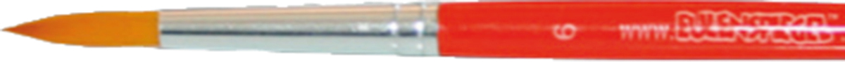 Rundpinsel, Gr.: 6, hellrot Eulenspiegel Face-Painting-Qualität