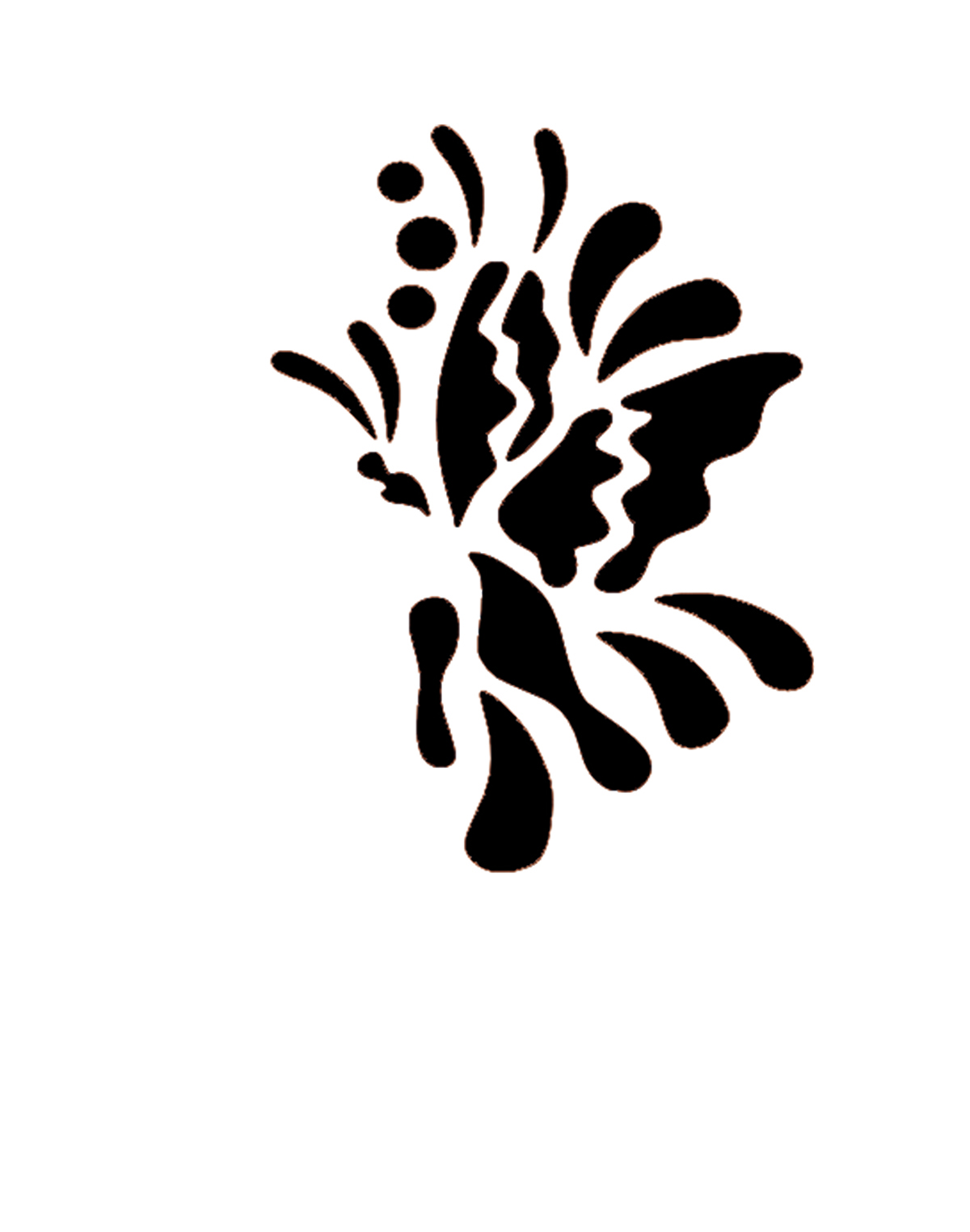 Eye-Design Schablone Butterfly 