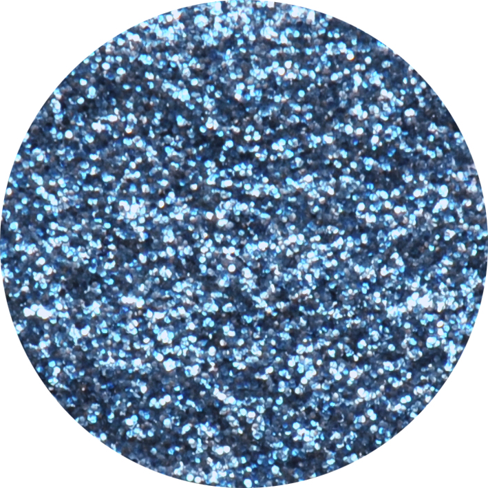 Bio Glitter Meeresblau, 6g wasserlöslicher, biologisch abbaubarer Glitzer