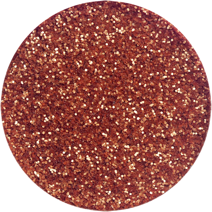 Bio Glitter Goldenorange, 6g wasserlöslicher, biologisch abbaubarer Glitzer