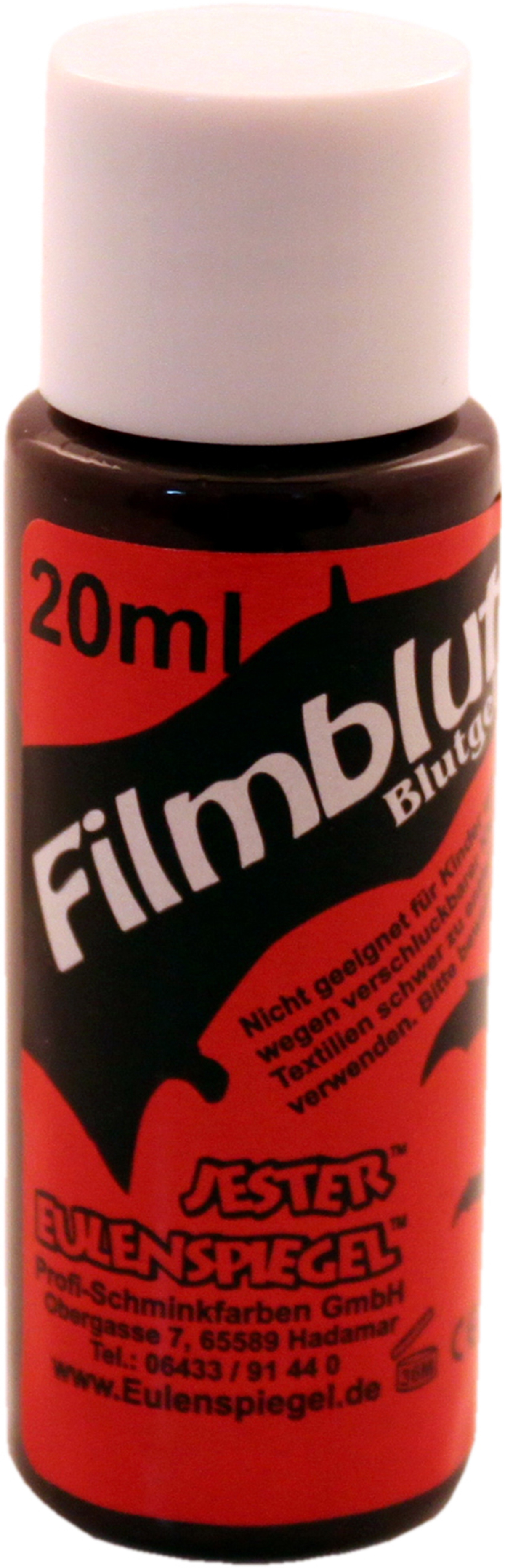 Filmblut / Blutgel, hell, 20ml TV- Film - Theaterqualität